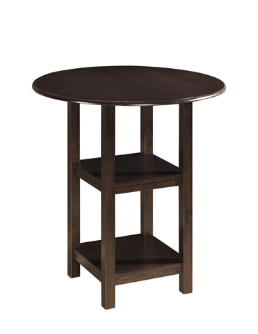 Boraam Powellton Double Drop Leaf Pub Table (Black, Cappuccino & Cherry)