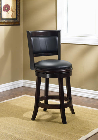 Boraam 29" Augusta Swivel Stool (Black, Cappuccino & Cherry)