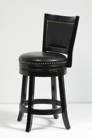 Boraam 29" Bristol Swivel Stool (White, Black, Cappuccino & Cherry)