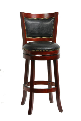 Boraam 29" Bristol Swivel Stool (White, Black, Cappuccino & Cherry)