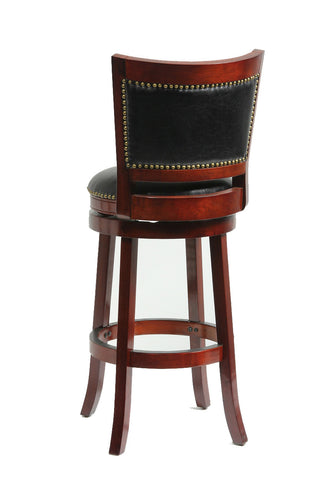 Boraam 29" Bristol Swivel Stool (White, Black, Cappuccino & Cherry)