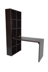 Boraam Techny Collection Calder and Claude Desk Combo (Espresso)