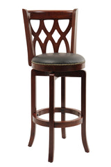 Boraam 29" Cathedral Swivel Stool (ES Cherry & Cherry)
