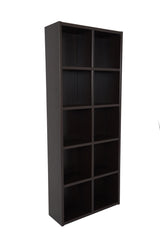 Boraam Techny Collection Calder Bookcase (Espresso & Golden Oak)
