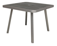 Boraam Fresca Square Polylumber Dining Table (Gray Stain Polylumber)