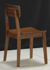 Boraam Hagen Chairs Zebra Series set of 2 (Rich Walnut)