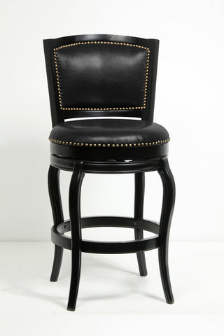 Boraam 29" Harris Memory Swivel Stool (Black, Cappuccino & Cherry)