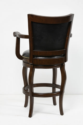 Boraam 29" Jones Memory Swivel Stool (Black, Cappuccino & Cherry)