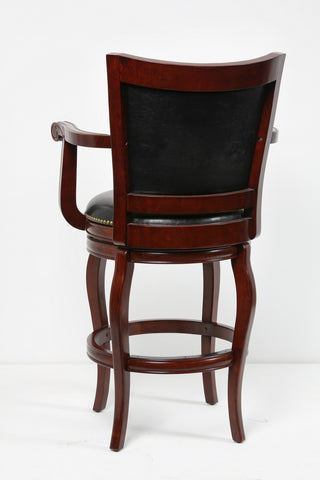 Boraam 29" Jones Memory Swivel Stool (Black, Cappuccino & Cherry)