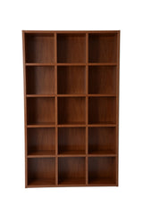 Boraam Techny Collection Kline Bookcase (Espresso & Golden Oak)