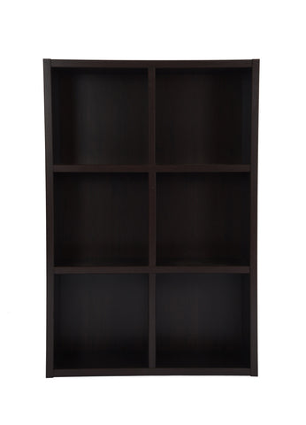 Boraam Techny Collection Nash Bookcase (Espresso & Light Oak)