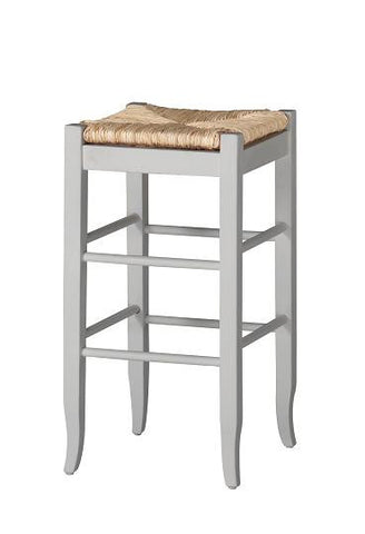 Boraam 29" SQ Rush Stool (Black, Cappuccino, Oak & White)