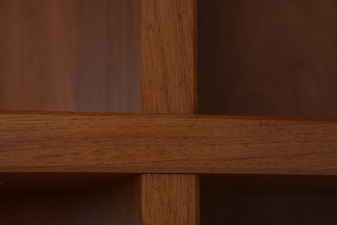 Boraam Techny Collection Calder Bookcase (Espresso & Golden Oak)