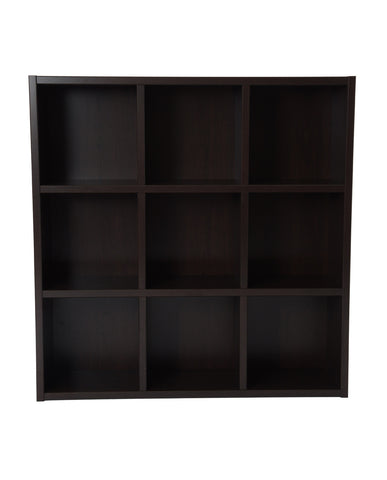 Boraam Techny Collection Tobey Bookcase (Espresso & Light Oak)
