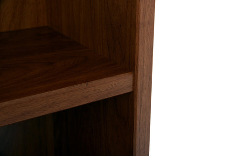 Boraam Techny Collection Miro Bookcase (Espresso & Golden Oak)