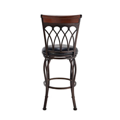 Boraam 29" Vin Metal Swivel Stool (Brush Bronze)