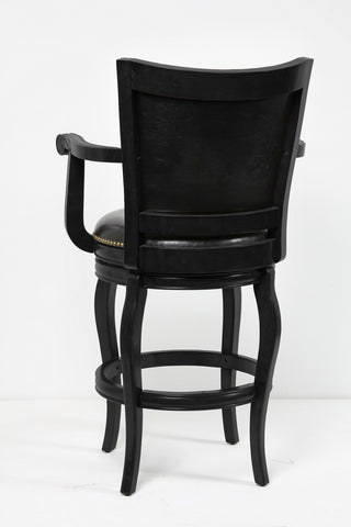 Boraam 29" Jones Memory Swivel Stool (Black, Cappuccino & Cherry)