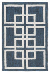 Trans Ocean Capri Collection 1609/33 ORIENTAL SQUARE DENIM