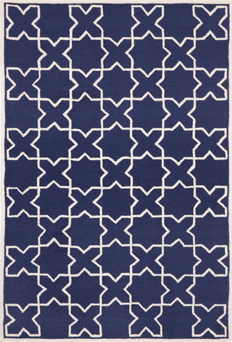Trans Ocean Capri Collection 1606/03 MOROCCAN TILE NAVY