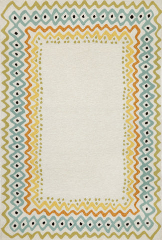 Trans Ocean Capri Collection 1607/12 ETHNIC BDR PASTEL