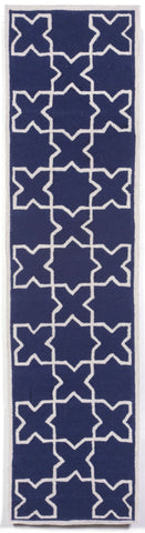 Trans Ocean Capri Collection 1606/03 MOROCCAN TILE NAVY