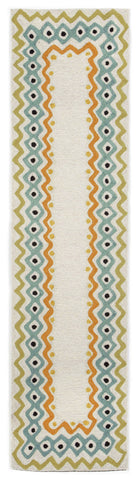 Trans Ocean Capri Collection 1607/12 ETHNIC BDR PASTEL