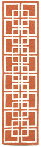 Trans Ocean Capri Collection 1609/17 ORIENTAL SQUARE ORANGE