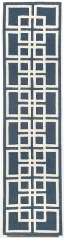 Trans Ocean Capri Collection 1609/33 ORIENTAL SQUARE DENIM