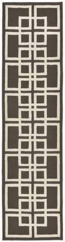 Trans Ocean Capri Collection 1609/47 ORIENTAL SQUARE CHARCO