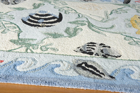 Momeni Coastal Collection Rug COASTCC-01BLU