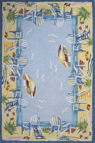 Momeni Coastal Collection Rug COASTCC-03LBL