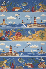 Momeni Coastal Collection Rug COASTCC-07BLU