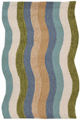 Trans Ocean Carlton Collection 1302/04 WAVES AQUA