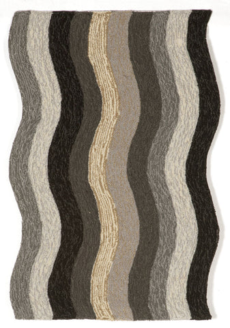 Trans Ocean Carlton Collection 1302/48 WAVES BLACK