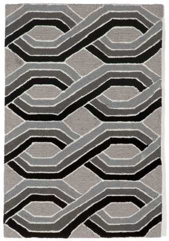 Trans Ocean Carlton Collection 1306/48 BRAIDS BLACK