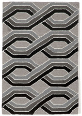 Trans Ocean Carlton Collection 1306/48 BRAIDS BLACK