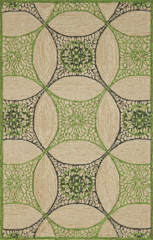Trans Ocean Carlton Collection 1305/16 INTERLACE GREEN
