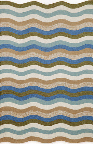 Trans Ocean Carlton Collection 1302/04 WAVES AQUA