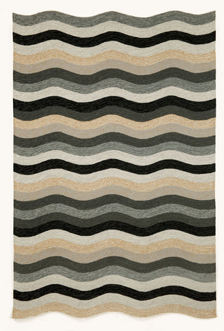 Trans Ocean Carlton Collection 1302/48 WAVES BLACK