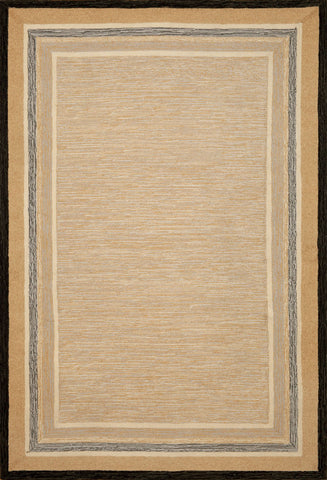 Trans Ocean Carlton Collection 1303/12 STRIPE BORDER NATURAL
