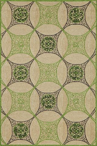 Trans Ocean Carlton Collection 1305/16 INTERLACE GREEN