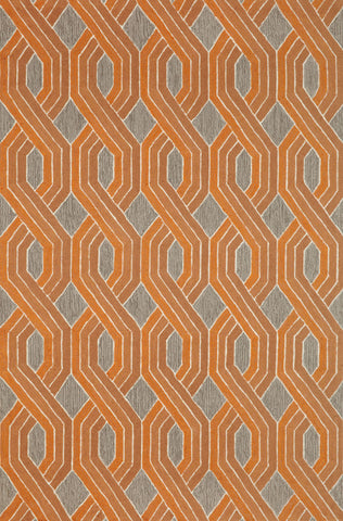 Trans Ocean Carlton Collection 1306/17 BRAIDS ORANGE