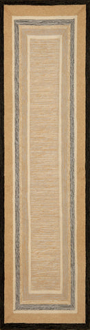 Trans Ocean Carlton Collection 1303/12 STRIPE BORDER NATURAL