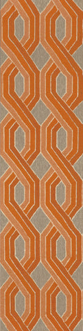Trans Ocean Carlton Collection 1306/17 BRAIDS ORANGE