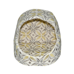 Yellow Floral Cradle Pet Bed DB0005