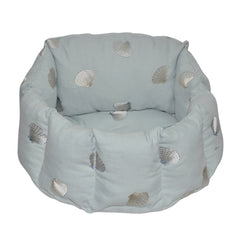 Light Blue Shell Round Pet Bed DB0009