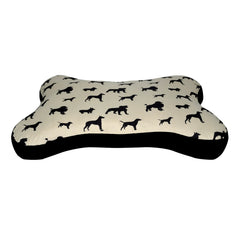 Tan Dog Bone Pet Bed DB0011