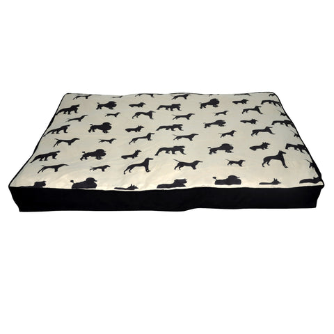 Tan Dog Rectangle Pet Bed DB0012