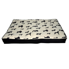 Tan Dog Rectangle Pet Bed DB0012