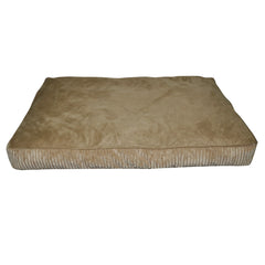 Brown Corduroy Rectangle Pet Bed DB0016
